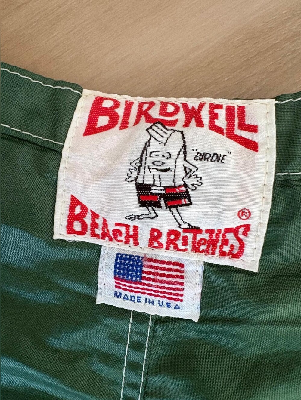 Birdwell Beach Britches Board Shorts-Green - Picture 5 of 9